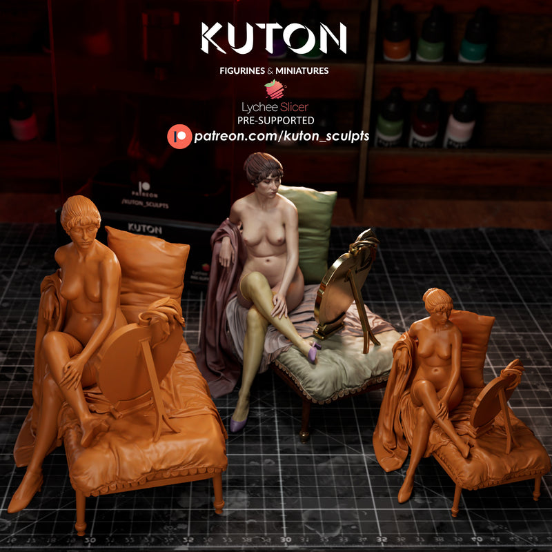 La Toilette par Lampe - 3D Print