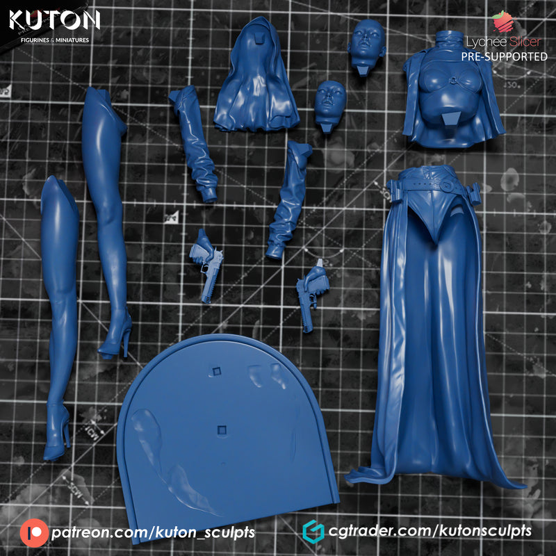 Warrior Nun - 3D Print