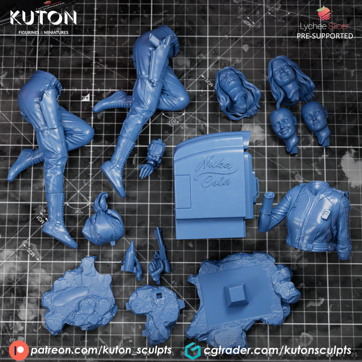 Lucy MacLean - 3D Print - KUTON - El Greco Miniatures – El Greco