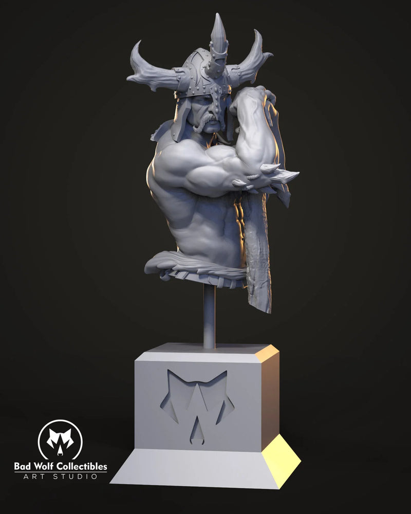 Snow Giant Bust - 3D Print