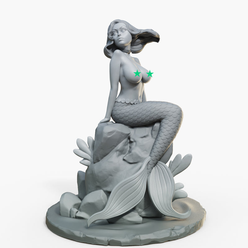 Serenya the Mermaid - 3D Print