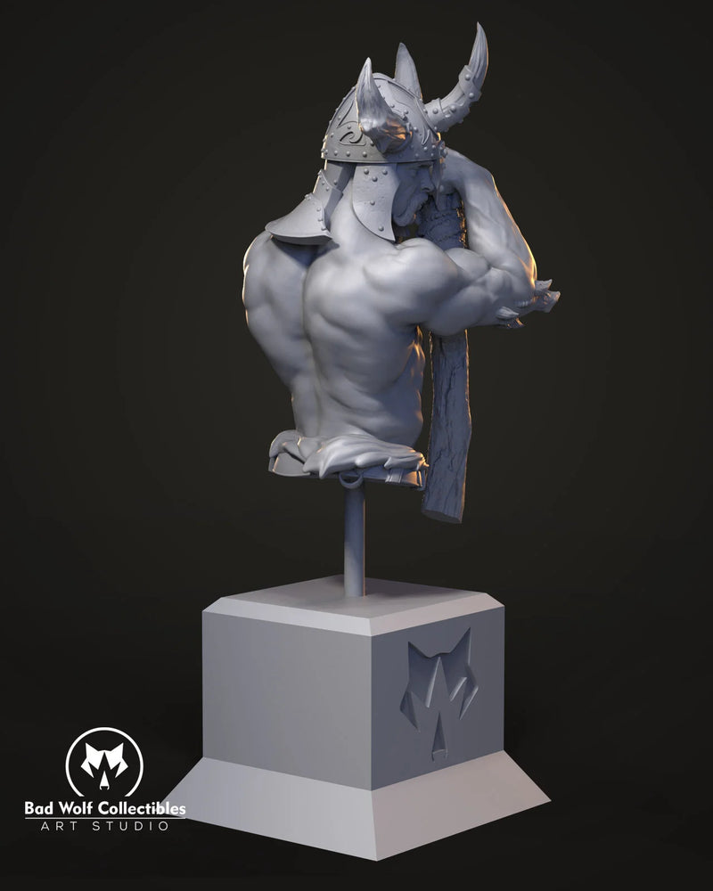 Snow Giant Bust - 3D Print