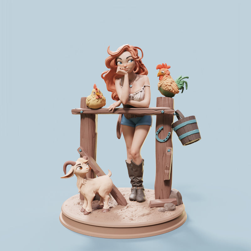 Nerissa - 32mm - 3D Print