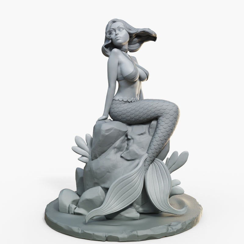 Serenya the Mermaid - 3D Print