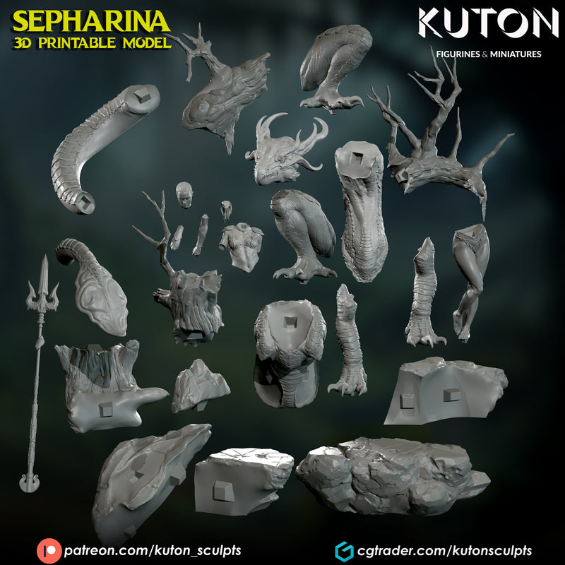 Sepharina - 3D Print