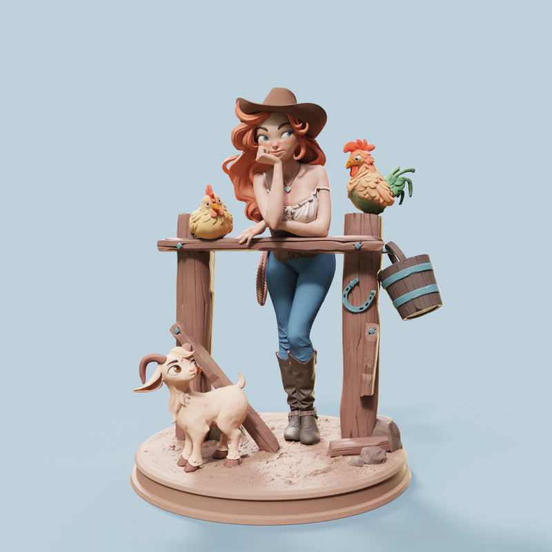 Nerissa - 32mm - 3D Print