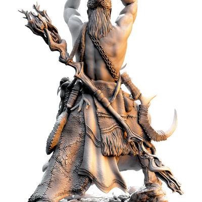 Druid Wappellious - 150mm - 3D Print