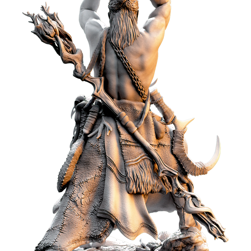 Druid Wappellious - 150mm - 3D Print