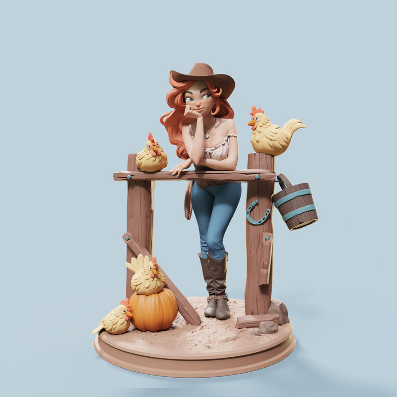 Nerissa - 32mm - 3D Print