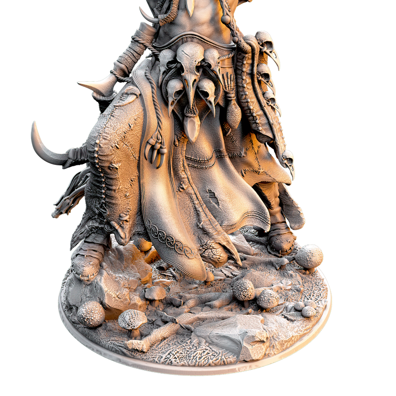 Druid Wappellious - 150mm - 3D Print