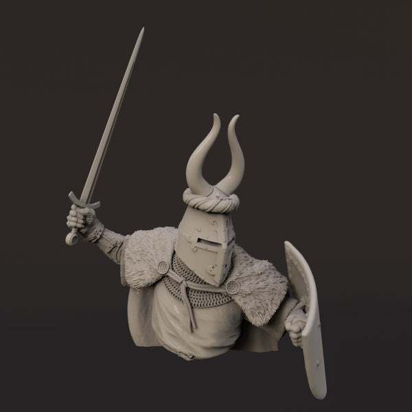 European Knight, 1340-1350 - Bust