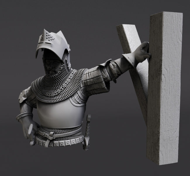 Awaiting the assault 1360-1370 years - Bust A