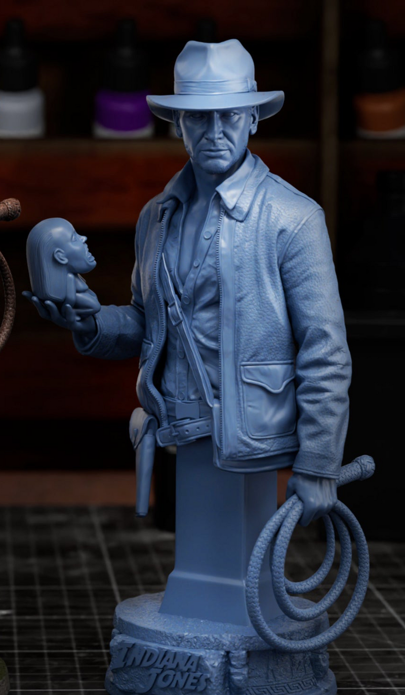 Indiana Jones Bust - 3D Print