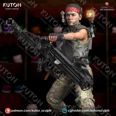 Private Vasquez - 3D Print