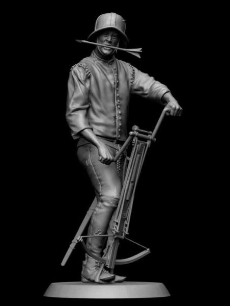 Medival Crossbowman (75mm)
