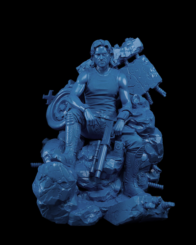 Snake Plissken - 3D Print