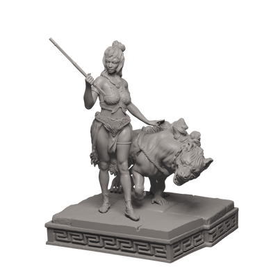 Vaelora and Hyena - 3D Print