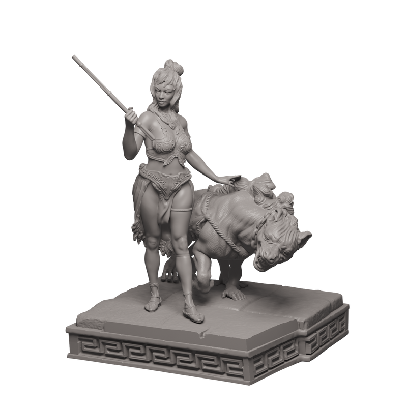 Vaelora and Hyena - 3D Print