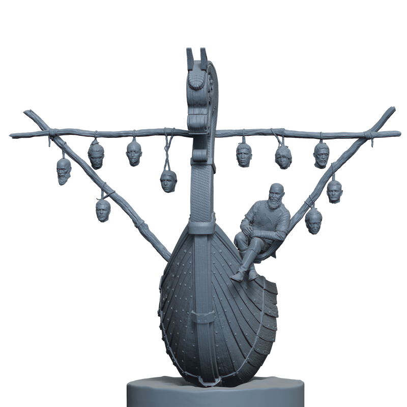 Ragnar Diorama - 3D Print
