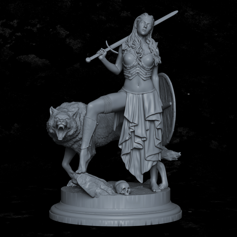 Eirlys, Princess of the North - 3D Print
