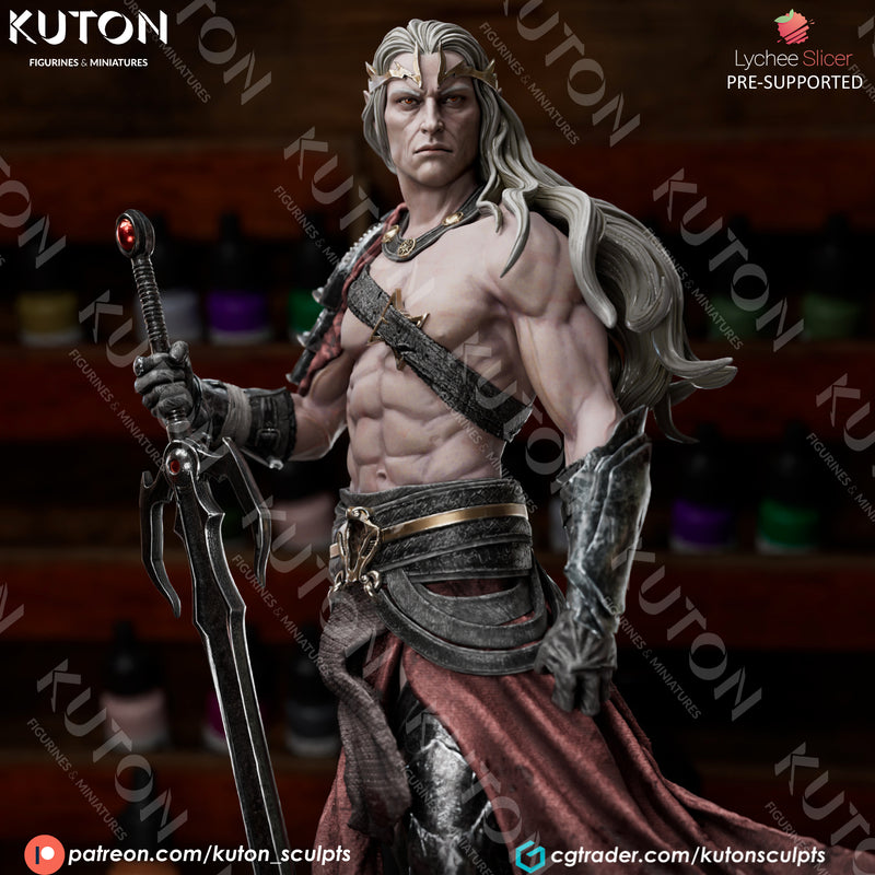 Elric of Melnibone - 3D Print