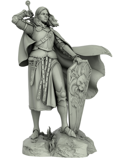 Olena the Knight - 3D Print