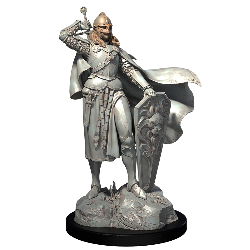 Olena the Knight - 3D Print