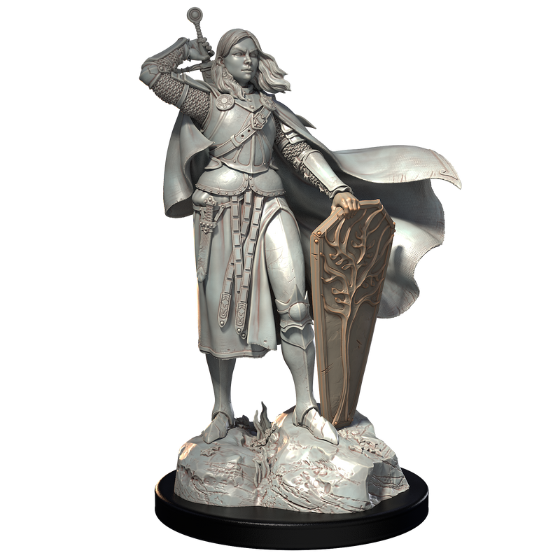 Olena the Knight - 3D Print