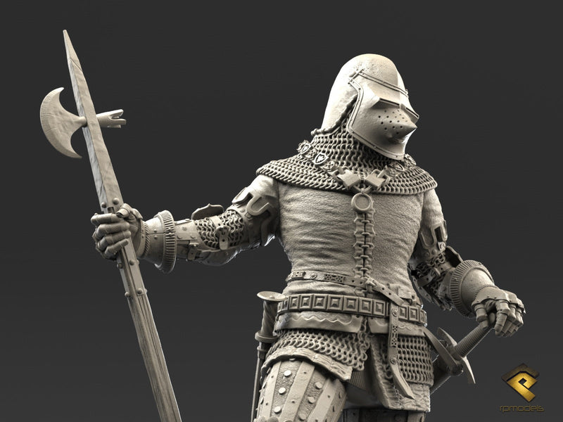 Medieval Knight, XIV Century (120mm)