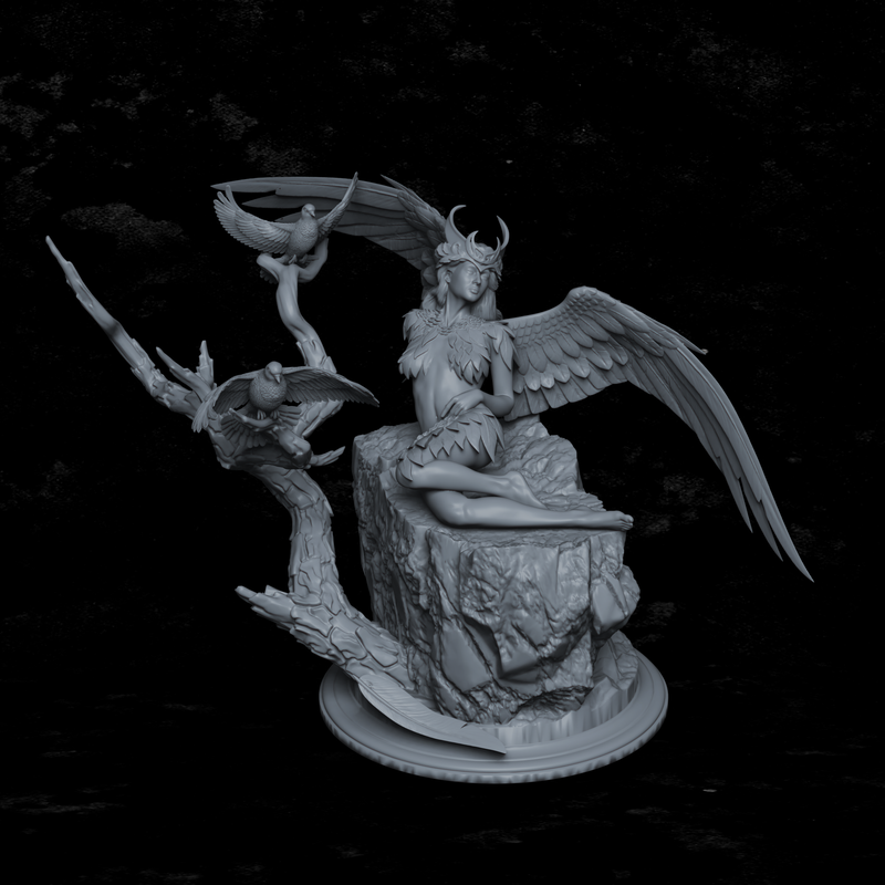 Vayra, Wind Queen - 3D Print