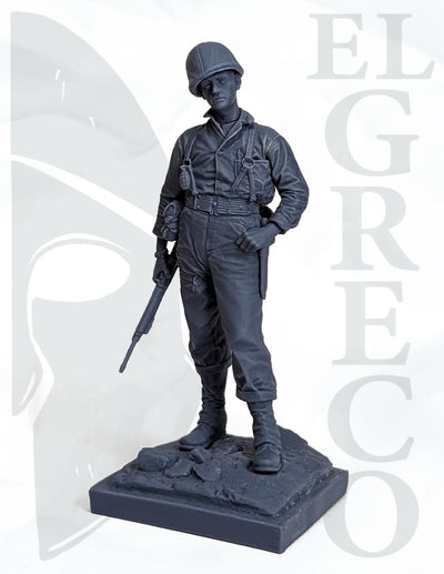 Sgt KE Stelzel CoA 1st Bn 7th Marines, 1950 - 75mm - 3D Print