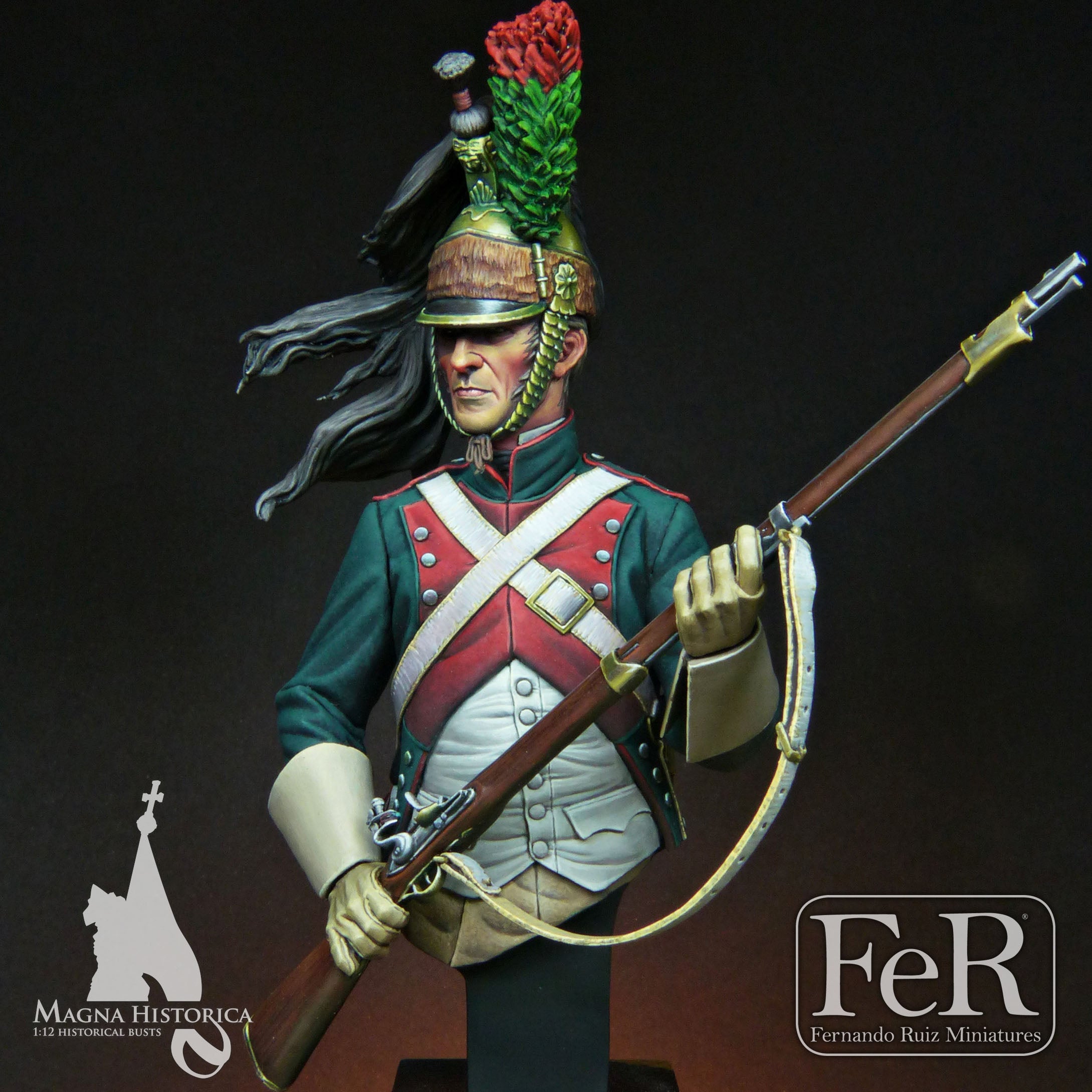 French Dragoon, 2nd Regiment Ulm Campaign, 1805 - FeR Miniatures - El ...