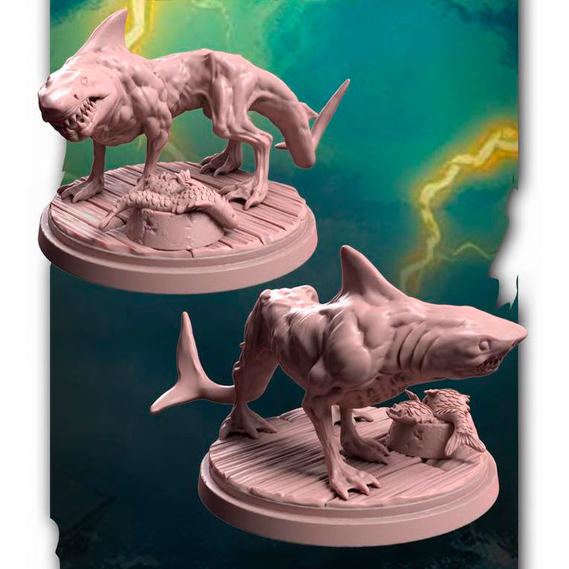 Mordrake The Shark Dog - 3D Print