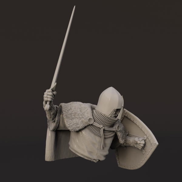 European Knight, 1340-1350 - Bust
