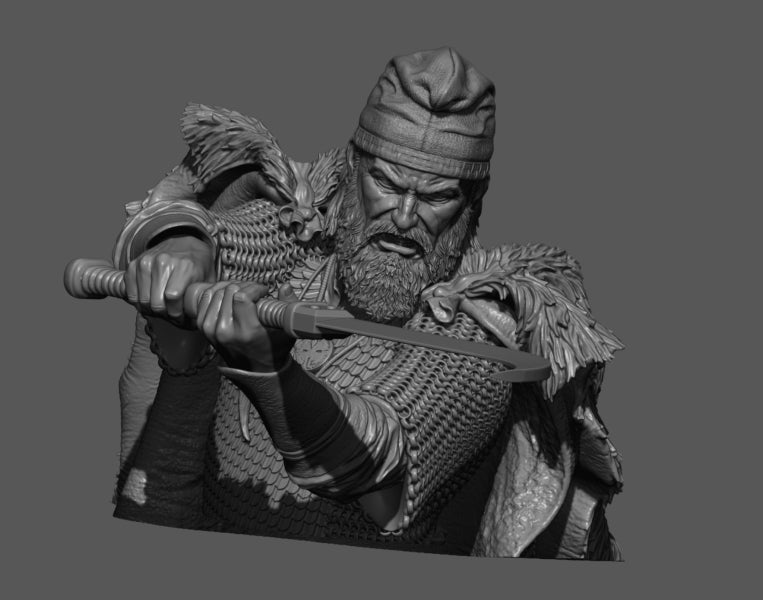 Dacian Noblemen, 2nd century CE - Bust