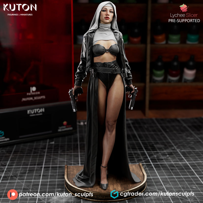 Warrior Nun - 3D Print