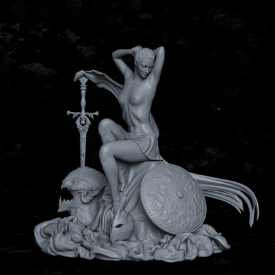 Beatrice, Paladin's Rest - 3D Print