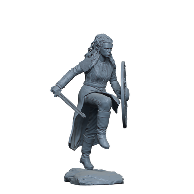 Lagertha the Shieldmaiden - 3D Print