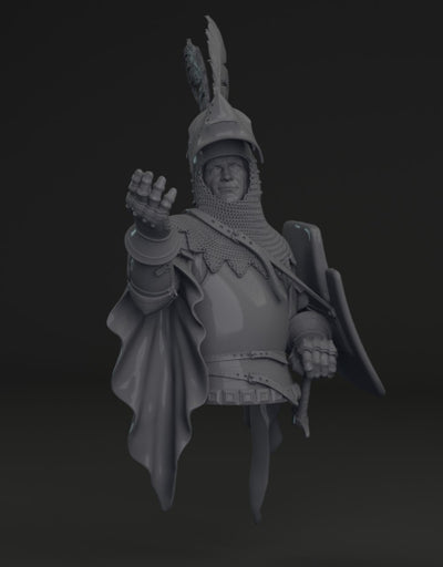 Tournament favorite late 14th-early 15th c - Bust