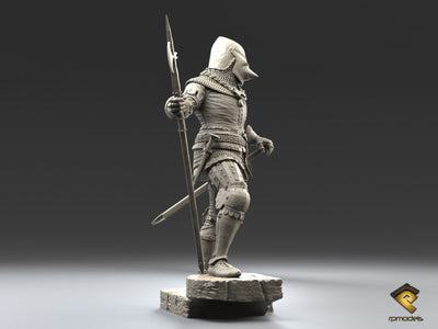 Medieval Knight, XIV Century (120mm)