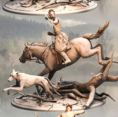 Cossack on the Hunt - 3D Print