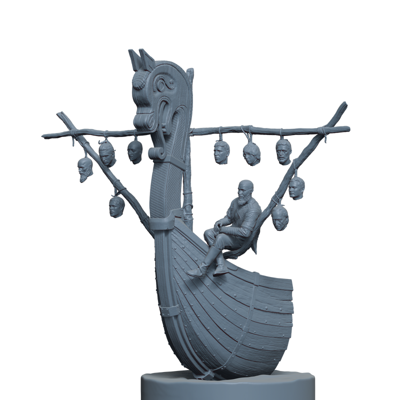 Ragnar Diorama - 3D Print