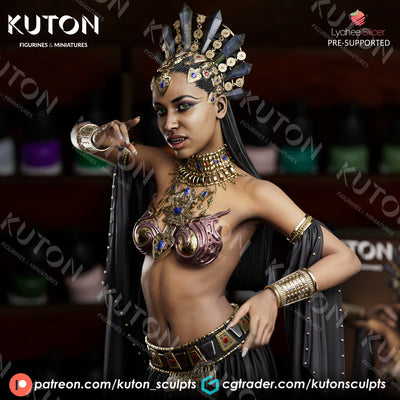 Queen Akasha - 3D Print