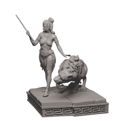 Vaelora and Hyena - 3D Print