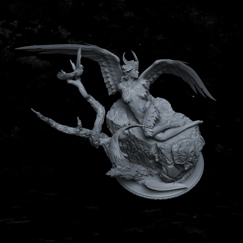Vayra, Wind Queen - 3D Print