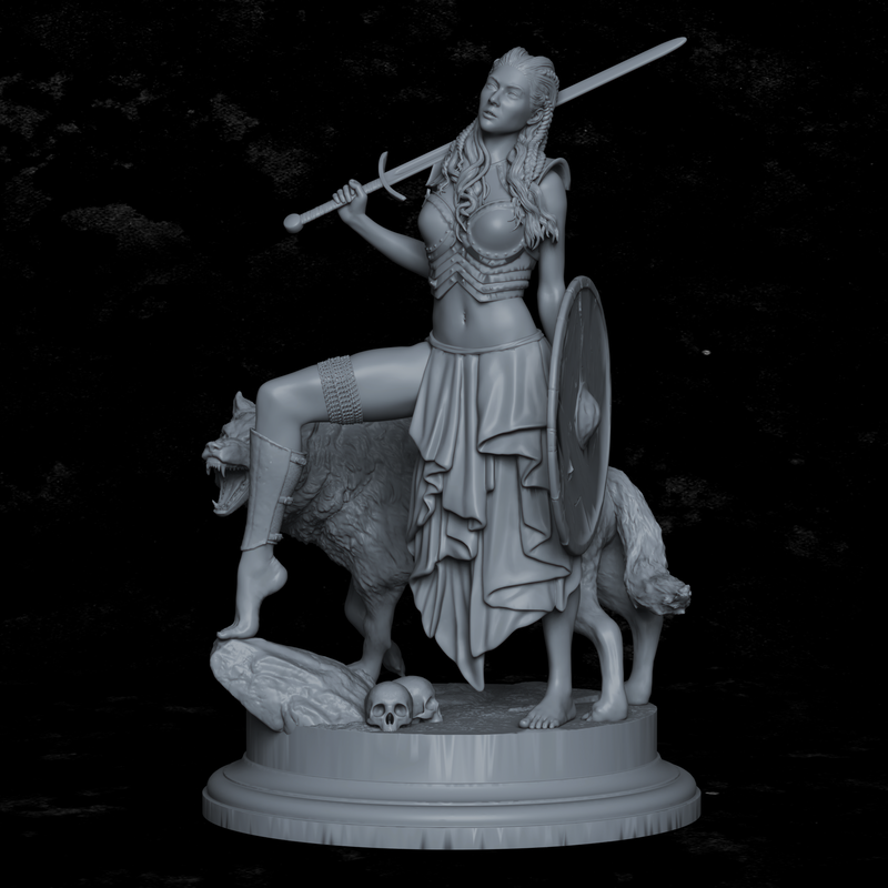 Eirlys, Princess of the North - 3D Print