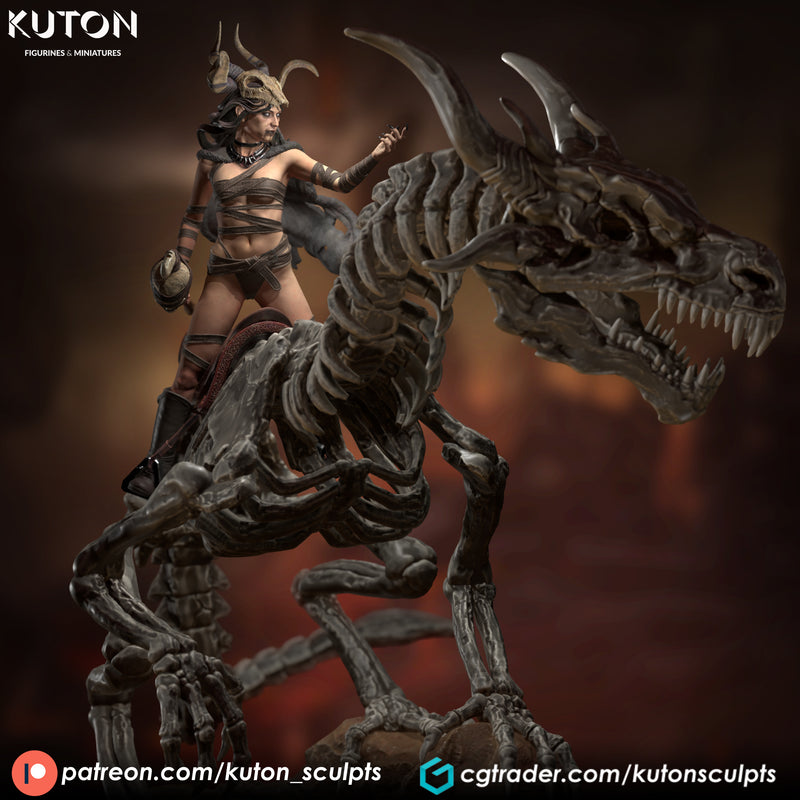 Zaya, Death Bringer - 3D Print