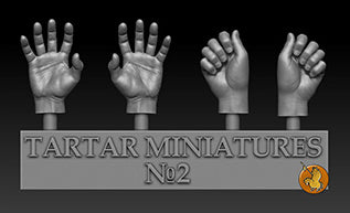 Hands no. 2 (1:35 scale)