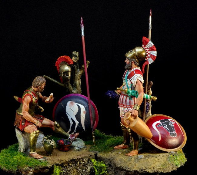 Halt of the Hoplites -75mm