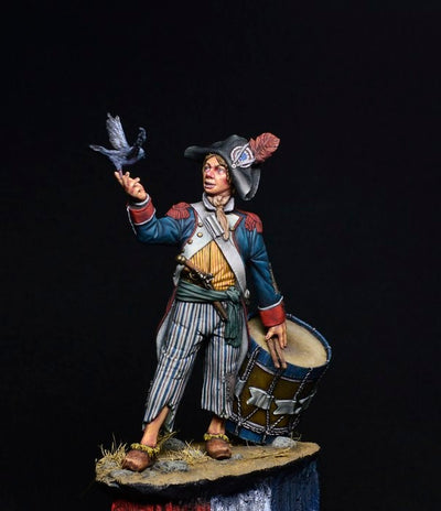 Young Drummer, French Revolution - 75mm